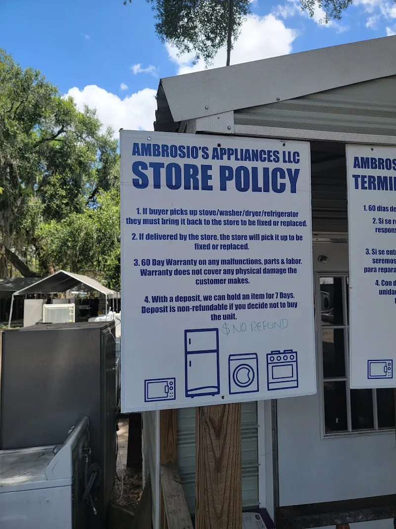 Ambrosios Used Appliances LLC