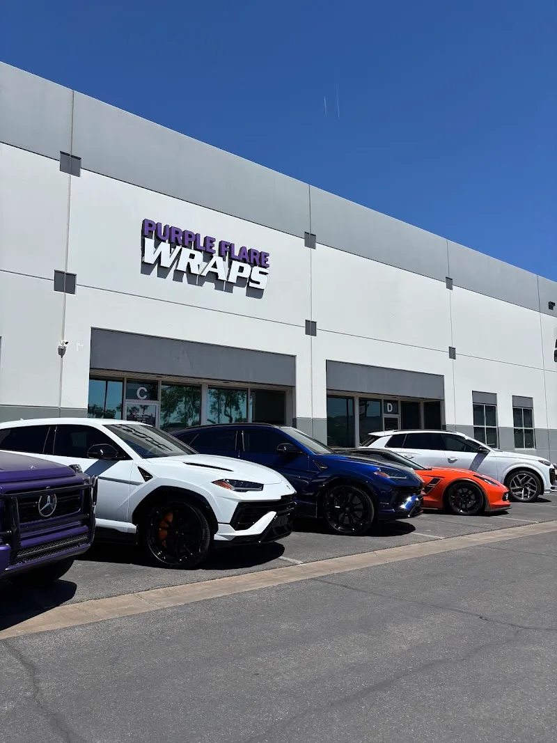 Purple Flare Printing